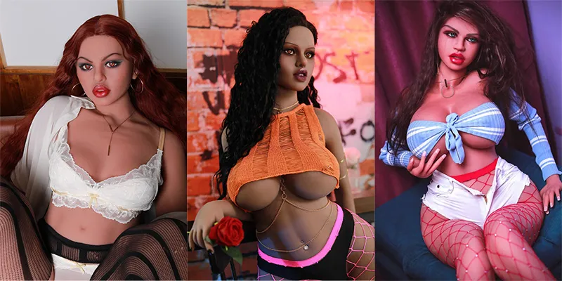 Three sexy Latina sex dolls.